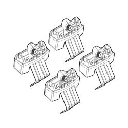 ΑΚΡΑ ΓΙΑ ΜΠΑΡΕΣ NORDRIVE ΓΙΑ CITROEN DS5 12/11+ KIT-Nordrive-N21119