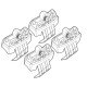ΑΚΡΑ ΓΙΑ ΜΠΑΡΕΣ NORDRIVE ΓΙΑ RENAULT CAPTUR 01/13+ KIT-Nordrive-N21133