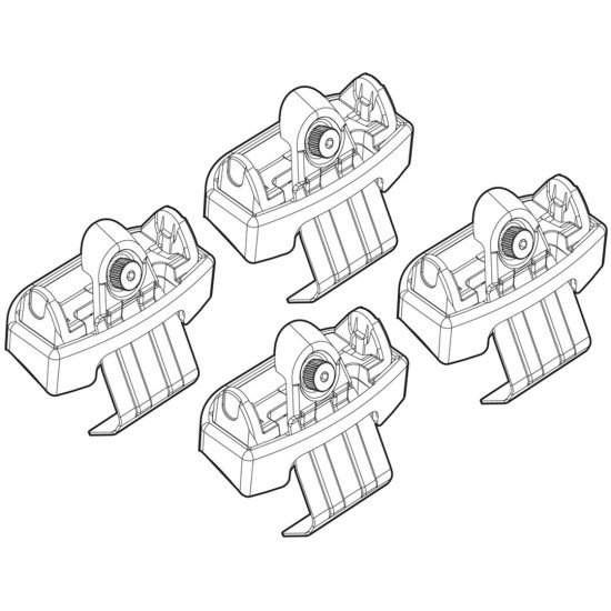 ΑΚΡΑ ΓΙΑ ΜΠΑΡΕΣ NORDRIVE ΓΙΑ FORD S-MAX 10/15+ KIT-Nordrive-N21186