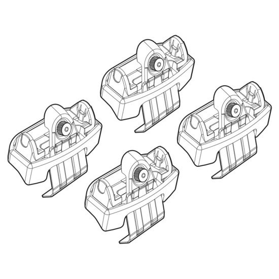 ΑΚΡΑ ΓΙΑ ΜΠΑΡΕΣ NORDRIVE ΓΙΑ FORD EDGE 07/16+ KIT-Nordrive-N21197