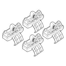 ΑΚΡΑ ΓΙΑ ΜΠΑΡΕΣ NORDRIVE ΓΙΑ FORD ECOSPORT 09/15+ KIT-Nordrive-N21198