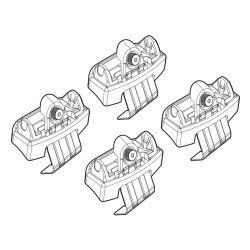 ΑΚΡΑ ΓΙΑ ΜΠΑΡΕΣ NORDRIVE ΓΙΑ RENAULT SCENIC 2016+ KIT-Nordrive-N21200