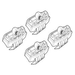 ΑΚΡΑ ΓΙΑ ΜΠΑΡΕΣ NORDRIVE ΓΙΑ SEAT IBIZA 2017+ KIT-Nordrive-N21211