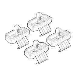 ΑΚΡΑ ΓΙΑ ΜΠΑΡΕΣ NORDRIVE ΓΙΑ HONDA HR-V 11/2021+  - 4 τεμ.-Nordrive-N21251 ΑΚΡΑ ΓΙΑ ΜΠΑΡΕΣ NORDRIVE ΓΙΑ HONDA HR-V 11/2021+  - 4 τεμ.-Nordrive-N21251