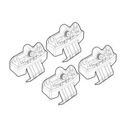 ΑΚΡΑ ΓΙΑ ΜΠΑΡΕΣ NORDRIVE ΓΙΑ CITROEN DS4 5D 08/2021+ - 4 τεμ.-Nordrive-N21258