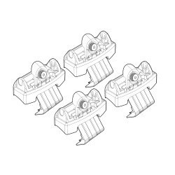 ΑΚΡΑ ΓΙΑ ΜΠΑΡΕΣ NORDRIVE ΓΙΑ ABARTH / FIAT 500E 3D 05/2023+ - 4 τεμ.  -Nordrive-N21259 ΑΚΡΑ ΓΙΑ ΜΠΑΡΕΣ NORDRIVE ΓΙΑ ABARTH / FIAT 500E 3D 05/2023+ - 4 τεμ.  -Nordrive-N21259