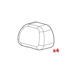 Nordrive - Ανταλλακτικά καπάκια για μπάρες Club - 1 σετ 4 τεμ. (N99999)-Nordrive-N99999