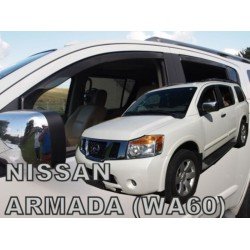 ΑΝΕΜΟΘΡΑΥΣΤΕΣ ΓΙΑ NISSAN ARMADA WA60 5D 2004-2016? ΣΕΤ ΑΥΤΟΚΙΝΗΤΟΥ ΑΠΟ ΕΥΚΑΜΠΤΟ ΦΙΜΕ ΠΛΑΣΤΙΚΟ HEKO - 4 ΤΕΜ.-Heko-ΑΝΕΜ.SET24307