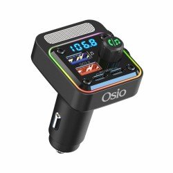 FM TRANSMITTER ΑΝΑΠΤΗΡΑ 12V ΜΕ BLUETOOTH OFT-4260BT ΦΟΡΤΙΣΤΗ USB TYPE-A + USB TYPE-C OSIO-Osio-OFT-4260BT/OSIO FM TRANSMITTER ΑΝΑΠΤΗΡΑ 12V ΜΕ BLUETOOTH OFT-4260BT ΦΟΡΤΙΣΤΗ USB TYPE-A + USB TYPE-C OSIO-Osio-OFT-4260BT/OSIO