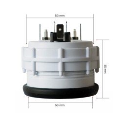 ΟΡΓΑΝΟ ΠΙΕΣΗΣ ΛΑΔΙΟΥ BLACK LINE 58mm ΜΕ ΛΕΥΚΟ ΦΩΤΙΣΜΟ LED (ΜΑΥΡΟ ΚΑΝΤΡΑΝ/ΜΑΥΡΟ ΠΛΑΙΣΙΟ)-Simoni Racing-ΟΡΓ/OP/B ΟΡΓΑΝΟ ΠΙΕΣΗΣ ΛΑΔΙΟΥ BLACK LINE 58mm ΜΕ ΛΕΥΚΟ ΦΩΤΙΣΜΟ LED (ΜΑΥΡΟ ΚΑΝΤΡΑΝ/ΜΑΥΡΟ ΠΛΑΙΣΙΟ)-Simoni Racing-ΟΡΓ/OP/B