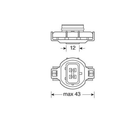 PSX24W 12V 24W 450lm PG20-7 STANDARD LINE 1Τεμ. σε κουτι-Lampa-L5799.8 PSX24W 12V 24W 450lm PG20-7 STANDARD LINE 1Τεμ. σε κουτι-Lampa-L5799.8