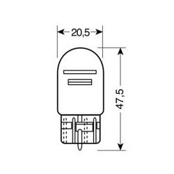 ΛΑΜΠΑΚΙΑ 12V W21/5W W3x16q-Lampa-5831.3-LM ΛΑΜΠΑΚΙΑ 12V W21/5W W3x16q-Lampa-5831.3-LM