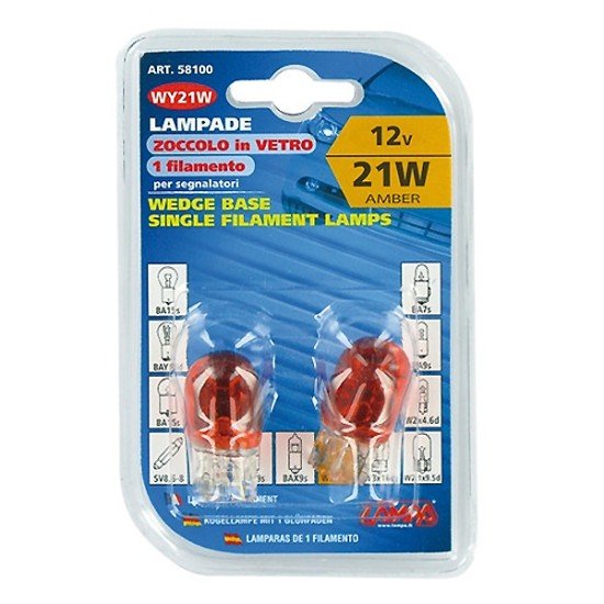ΛΑΜΠΑΚΙΑ 12V/21W WY21W W3X16d-Lampa-L5810.0 ΛΑΜΠΑΚΙΑ 12V/21W WY21W W3X16d-Lampa-L5810.0
