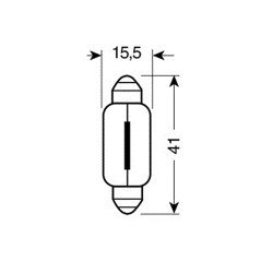 ΛΑΜΠΑΚΙΑ ΣΩΛΗΝΩΤΑ 18W/12V SV8,5x8 15x41m-Lampa-5836.8-LM ΛΑΜΠΑΚΙΑ ΣΩΛΗΝΩΤΑ 18W/12V SV8,5x8 15x41m-Lampa-5836.8-LM