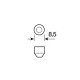 ΛΑΜΠΑΚΙΑ ΣΩΛΗΝΩΤΑ 18W/12V SV8,5x8 15x41m-Lampa-5836.8-LM ΛΑΜΠΑΚΙΑ ΣΩΛΗΝΩΤΑ 18W/12V SV8,5x8 15x41m-Lampa-5836.8-LM