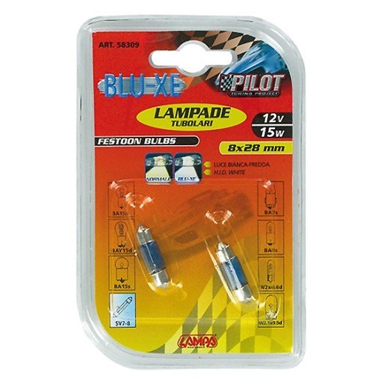 ΛΑΜΠΑΚΙΑ ΣΩΛΗΝΩΤΑ 15W/12V SV7-8 8x28mm-Lampa-5830.9-LM ΛΑΜΠΑΚΙΑ ΣΩΛΗΝΩΤΑ 15W/12V SV7-8 8x28mm-Lampa-5830.9-LM
