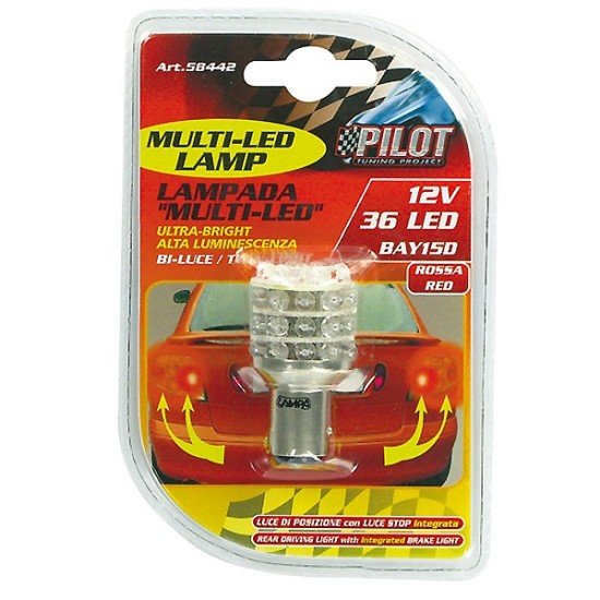 ΛΑΜΠΑ ΔΙΠΟΛΙΚΗ 36 LED ΚΟΚΚΙΝΟ ΧΡΩΜΑ 12V-Lampa-5844.2-LM ΛΑΜΠΑ ΔΙΠΟΛΙΚΗ 36 LED ΚΟΚΚΙΝΟ ΧΡΩΜΑ 12V-Lampa-5844.2-LM