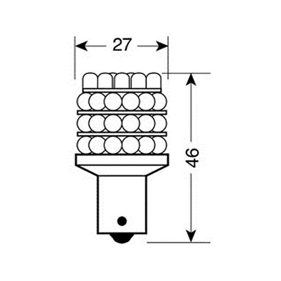 ΛΑΜΠΑ ΜΟΝΟΠΟΛΙΚΗ 36 LED ΛΕΥΚΟ ΦΩΣ 12V-Lampa-5844.4-LM ΛΑΜΠΑ ΜΟΝΟΠΟΛΙΚΗ 36 LED ΛΕΥΚΟ ΦΩΣ 12V-Lampa-5844.4-LM