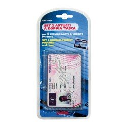 ΣΕΤ ΘΗΚΩΝ 4 ΚΑΡΤΩΝ (CARD HOLDER) - 2 ΤΕΜ.-Lampa-L6533.6 ΣΕΤ ΘΗΚΩΝ 4 ΚΑΡΤΩΝ (CARD HOLDER) - 2 ΤΕΜ.-Lampa-L6533.6