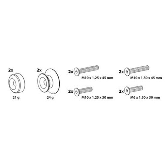 ΒΙΔΕΣ ΣΤΗΡΙΞΗΣ ΠΕΤΑΛΟΥ 10mm ΜΠΛΕ-Lampa-9034.0-LM ΒΙΔΕΣ ΣΤΗΡΙΞΗΣ ΠΕΤΑΛΟΥ 10mm ΜΠΛΕ-Lampa-9034.0-LM