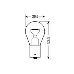 ΛΑΜΠΑΚΙ 12V/P21W ΧΡΩΜΙΟΥ/ΚΟΚΚΙΝΟ ΦΩΣ-Lampa-L5806.8 ΛΑΜΠΑΚΙ 12V/P21W ΧΡΩΜΙΟΥ/ΚΟΚΚΙΝΟ ΦΩΣ-Lampa-L5806.8