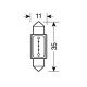 ΛΑΜΠΑΚΙ ΠΛΑΦΟΝΙΕΡΑΣ C5W 11x35mm-Lampa-5841.9-LM ΛΑΜΠΑΚΙ ΠΛΑΦΟΝΙΕΡΑΣ C5W 11x35mm-Lampa-5841.9-LM