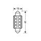 ΛΑΜΠΑΚΙ ΠΛΑΦΟΝΙΕΡΑΣ 15x41mm HYPER-LED 24-Lampa-L5841.8 ΛΑΜΠΑΚΙ ΠΛΑΦΟΝΙΕΡΑΣ 15x41mm HYPER-LED 24-Lampa-L5841.8