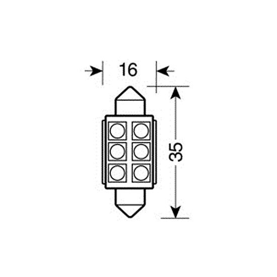 ΛΑΜΠΑΚΙ ΠΛΑΦΟΝΙΕΡΑΣ 16x35mm HYPER-LED-Lampa-L5845.1 ΛΑΜΠΑΚΙ ΠΛΑΦΟΝΙΕΡΑΣ 16x35mm HYPER-LED-Lampa-L5845.1