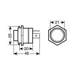 ΔΙΑΚΟΠΤΗΣ ON/OFF ΜΕ LED 12/24V - 5Α (ΜΠΛΕ) - 1 ΤΕΜ.-Lampa-4553.7-LM ΔΙΑΚΟΠΤΗΣ ON/OFF ΜΕ LED 12/24V - 5Α (ΜΠΛΕ) - 1 ΤΕΜ.-Lampa-4553.7-LM