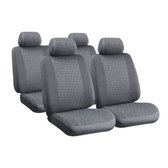 ΚΑΛΥΜΜΑΤΑ GLAMUR SET POLYESTER ΓΚΡΙ-Lampa-L5497.6 ΚΑΛΥΜΜΑΤΑ GLAMUR SET POLYESTER ΓΚΡΙ-Lampa-L5497.6