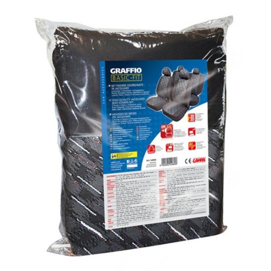 ΚΑΛΥΜΜΑΤΑ ΣΕΤ GRAFIO POLYESTER ΓΡΑΦΙΤΗΣ-Lampa-L5486.0