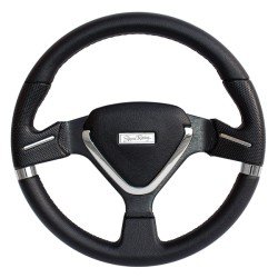 ΤΙΜΟΝΙ MONTECARLO ΜΑΥΡΟ 350mm-Simoni Racing-SRMONT35/P ΤΙΜΟΝΙ MONTECARLO ΜΑΥΡΟ 350mm-Simoni Racing-SRMONT35/P