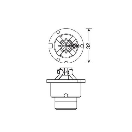 D4R 35W 12V 4300K ULTRA WHITE-Lampa-L5832.4 D4R 35W 12V 4300K ULTRA WHITE-Lampa-L5832.4