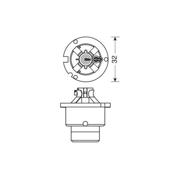 D2S 35W 12V 4300K ULTRA WHITE-Lampa-L5832.1 D2S 35W 12V 4300K ULTRA WHITE-Lampa-L5832.1