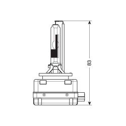 D1R 35W PK32d-3 4.150Κ-Osram-66154/OA D1R 35W PK32d-3 4.150Κ-Osram-66154/OA