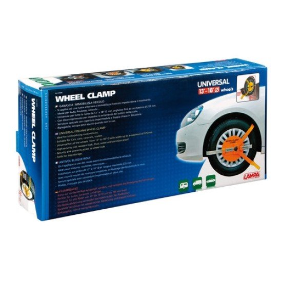 ΑΝΤΙΚΛΕΠΤΙΚΟ ΡΟΔΑΣ ΑΥΤΟΚΙΝΗΤΟΥ ΤΡΟΧΟΥ WHELL CLAMP 13-18 INCH-Lampa-L6540.5 ΑΝΤΙΚΛΕΠΤΙΚΟ ΡΟΔΑΣ ΑΥΤΟΚΙΝΗΤΟΥ ΤΡΟΧΟΥ WHELL CLAMP 13-18 INCH-Lampa-L6540.5