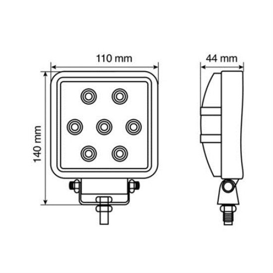 ΠΡΟΒΟΛΕΑΣ ΕΡΓΑΣΙΑΣ WL-3 21W 1400LM 10/30V ΜΕ 7 LED 10-30V 6.000K (110x140x44mm) ΦΩΣ ΔΙΑΘΛΑΣΗΣ -1ΤΕΜ.-Lampa-L7231.0 ΠΡΟΒΟΛΕΑΣ ΕΡΓΑΣΙΑΣ WL-3 21W 1400LM 10/30V ΜΕ 7 LED 10-30V 6.000K (110x140x44mm) ΦΩΣ ΔΙΑΘΛΑΣΗΣ -1ΤΕΜ.-Lampa-L7231.0
