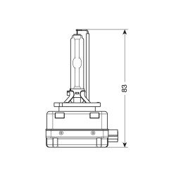 D1S 35W 12V 5000K ULTRA WHITE-Lampa-L5824.5 D1S 35W 12V 5000K ULTRA WHITE-Lampa-L5824.5