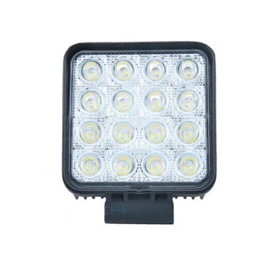 ΠΡΟΒΟΛΕΑΣ ΤΕΤΡΑΓΩΝΟΣ ME 16LED HP 6000K 10-30V 48W-M-Tech-WLE13/MT ΠΡΟΒΟΛΕΑΣ ΤΕΤΡΑΓΩΝΟΣ ME 16LED HP 6000K 10-30V 48W-M-Tech-WLE13/MT