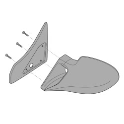 ΒΑΣΗ ΚΑΘΡΕΠΤΗ ΓΙΑ RENAULT CLIO 3/96-3/98-Lampa-ΒΚ1122.0 ΒΑΣΗ ΚΑΘΡΕΠΤΗ ΓΙΑ RENAULT CLIO 3/96-3/98-Lampa-ΒΚ1122.0