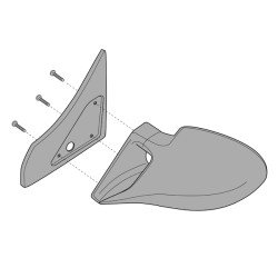 ΒΑΣΗ ΚΑΘΡΕΠΤΗ ΓΙΑ DAEWOO LANOS 5/97+-Lampa-ΒΚ1131.0