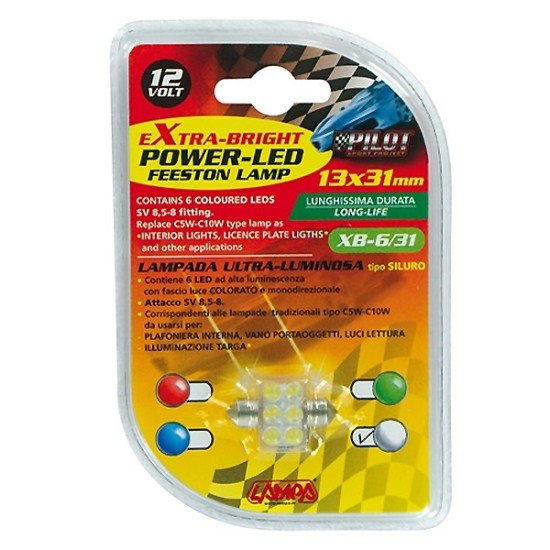 ΛΑΜΠΑΚΙ ΠΛΑΦΟΝΙΕΡΑΣ 6 LED 18x31mm-Lampa-L5842.4 ΛΑΜΠΑΚΙ ΠΛΑΦΟΝΙΕΡΑΣ 6 LED 18x31mm-Lampa-L5842.4