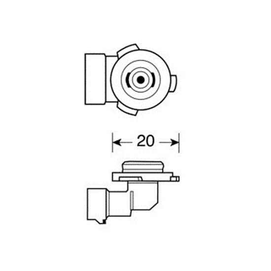 H10 BLUE-XENON 12V/42W 4.500Κ-Lampa-L5796.2 H10 BLUE-XENON 12V/42W 4.500Κ-Lampa-L5796.2