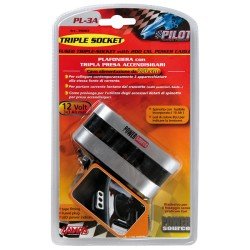 ΑΝΤΑΠΤΟΡΑΣ ΑΝΑΠΤΗΡΑ ΤΡΙΠΛΟΣ 12V-Lampa-L3908.3/T ΑΝΤΑΠΤΟΡΑΣ ΑΝΑΠΤΗΡΑ ΤΡΙΠΛΟΣ 12V-Lampa-L3908.3/T