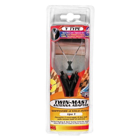 ΑΝΤΑΠΤΟΡΑΣ ΚΕΡΑΙΑΣ ΔΙΠΛΟΣ 6mm-Lampa-L4017.4 ΑΝΤΑΠΤΟΡΑΣ ΚΕΡΑΙΑΣ ΔΙΠΛΟΣ 6mm-Lampa-L4017.4