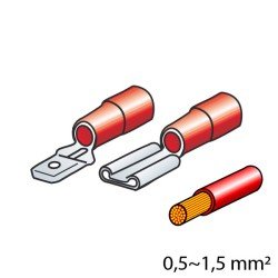 ΦΙΣΑΚΙΑ 6.3 x 0.8mm (40τμχ.)-Lampa-4505.1-LM ΦΙΣΑΚΙΑ 6.3 x 0.8mm (40τμχ.)-Lampa-4505.1-LM