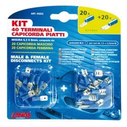 ΦΙΣΑΚΙΑ 6.3 x 0.8mm (40τμχ.)-Lampa-4505.2-LM ΦΙΣΑΚΙΑ 6.3 x 0.8mm (40τμχ.)-Lampa-4505.2-LM