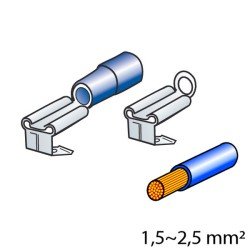 ΦΙΣΑΚΙΑ 6.3 x 0.8mm (40τμχ.)-Lampa-4505.3-LM ΦΙΣΑΚΙΑ 6.3 x 0.8mm (40τμχ.)-Lampa-4505.3-LM