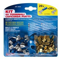 ΦΙΣΑΚΙΑ 6.3 x 0.8mm (40τμχ.)-Lampa-4505.3-LM ΦΙΣΑΚΙΑ 6.3 x 0.8mm (40τμχ.)-Lampa-4505.3-LM