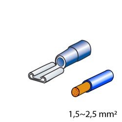 ΦΙΣΑΚΙΑ 6.3 x 0.8mm (10τμχ)-Lampa-4506.2-LM ΦΙΣΑΚΙΑ 6.3 x 0.8mm (10τμχ)-Lampa-4506.2-LM